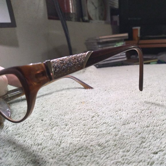 Vintage cats' eyeglasses made with Swarovski elements - Picture 5 of 5